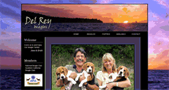 Desktop Screenshot of delreybeagles.com